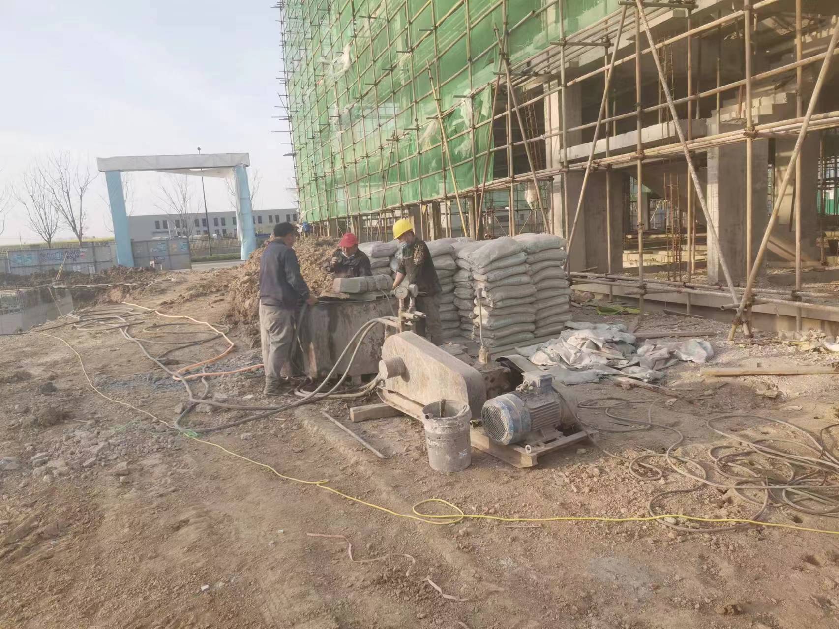 保康别墅下沉注浆